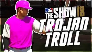 PINK TROJANS TROLLED ME! MLB THE SHOW 18 (NEW YETIS) DIAMOND DYNASTY
