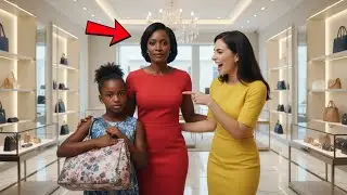 Ils frappent une fillette NOIRE en boutique de luxe — sa mère MILLIARDAIRE les fait taire