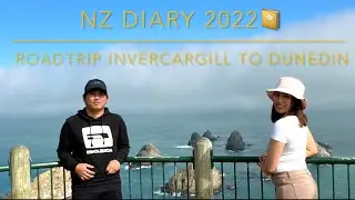 NZ Diary 📔 Sept 2022 - 1st Long Roadtrip🚙 [Invercargill ↔️ Dunedin City)