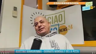 Giornata Mondiale della Pizza, a Ciacomo radio il maestro pizzaiolo Agostino Donnarumma