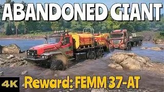 Abandoned Giant Contract - SnowRunner Season 12: Public Energy | PS5 4K 60FPS