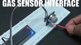 Experiment 4: Gas Sensor Interface with 8051