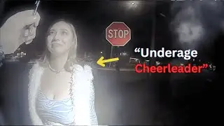 Bodycam: Underage Cheerleader Caught for DUI