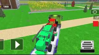 truck Supply tractor to ferform farming 3d simulator Android Gameplay (2)