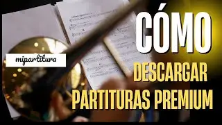 C&oacute;mo descargar partituras premium? #trompeta #piano #salsa #mariachi #banda | M&eacute;todo 2025