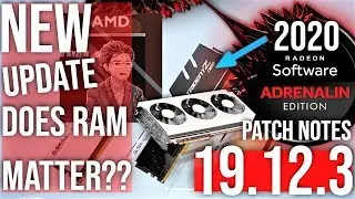 Новое обновление AMD Radeon Software Adrenalin 19.12.3 💻 GPU 2019