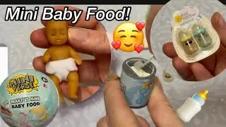Распаковка и обзор мини-детского питания MGA Make it! Детская смесь для кукол? *такая милая*