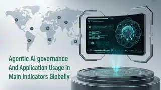 Agentic AI governance And Application Usage in Main Indicators Globally