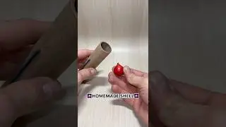 🎆🎇HOMEMADE SALUTE SHELL🎇🎆 #shorts #homemade #fireworks #new #experiment