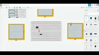 Design for the AC/DC power supply on Tinkercad