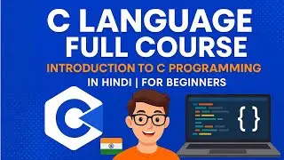 C Language Full Course in Hindi | Introduction to C Programming for Beginners