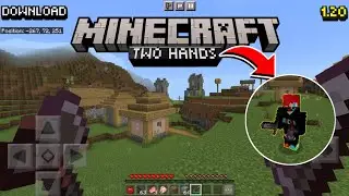 Left Hand mod for Minecraft PE 1.21+ 💯 Working ✔ | Two Hands For Minecraft Pocket Edition