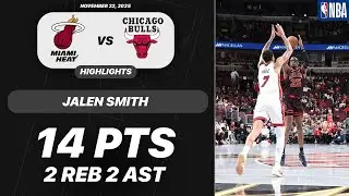 Jalen Smith vs Miami Heat | 14 PTS 2 REB 2 AST 5 BLK | NBA 11-22-2025 Highlights