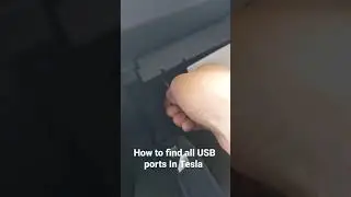 Where To Find USB And USBC Ports in Tesla Model Y