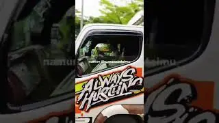 truk canter nikmat jalani dan syukur'i driver muda nih bos