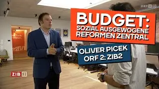 Budgetsanierung: Verm&ouml;gende zur Kasse bitten. Oliver Picek in der ZIB2.