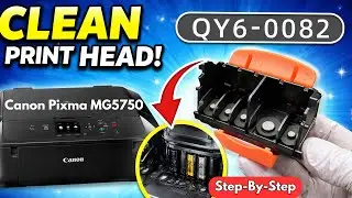 Очистка печатающей головки Canon Pixma MG5750 &ndash; пошаговое руководство по ручной очистке