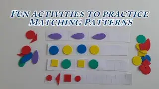 Fun activities to practice Matching Patterns