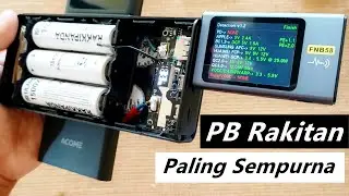 DIY Cara Membuat Powerbank Rakitan Super Fast Charging VOOC QC PD Awet 10 Tahun
