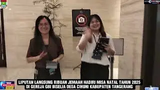 MetroIndonesiaNewsTV Liputan Langsung Ibadah Natal 2025 Gereja BASILIA Desa Cihuni Tangerang 