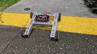 Testing our new mobile mapping base for the Local Positioning System (LPS) project