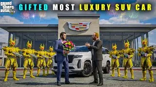 GTA 5 : MICHAEL GIFTED MOST EXPENSIVE CAR TO LESTER || BB GAMING