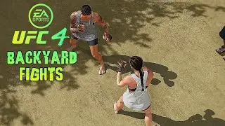 UFC 4 BackYard Fights : Amanda Nunes Vs. Joanna Jędrzejczyk : EA Sports UFC 4 (PS4)