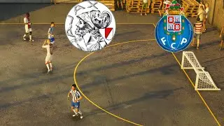 3x3 Porto vs Ajax | Rush Football Showdown | Full Match Gameplay.Fc25