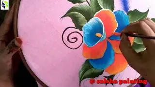 Painting Tutorial || New Bed Sheet Design