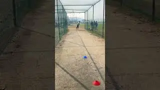 Leg spin 🏏. Spot bowling.      #cricket #howtobowlspin #legspin #cricketpracticesession #netsession