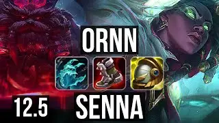 ORNN & Varus vs SENNA & Jinx (SUP) | 3/1/12, 300+ games | EUW Diamond | 12.5