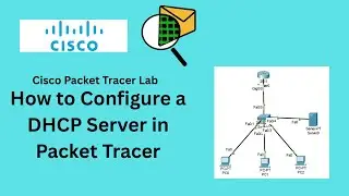 Packet Tracer Lab - How to Configure DHCP Server | Automatic IP Address Assignment #ccna #cisco