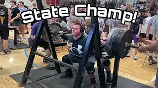 MISSOURI HIGH SCHOOL POWERLIFTING MEET‼️💪 STATE CHAMP🥇 1600 TOTAL