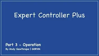 Expert Controller Plus - Operation