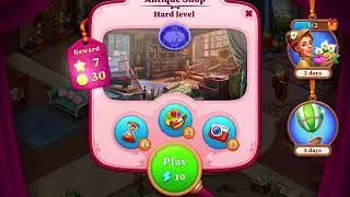Manor Matters - Hall - Day 4 - Level 84 - Hard Level - No Boosters - FULL STORY - CaroGamesNL