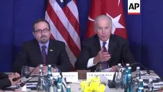 Biden in call for free speech on Turkey visit