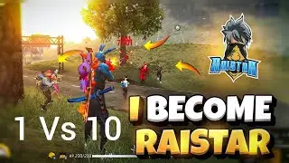 Raistar ki power a gai 1Vs10 gun M1887/ Desert eagle / AC 80 #freefire  #gamingvideos #adiaava 