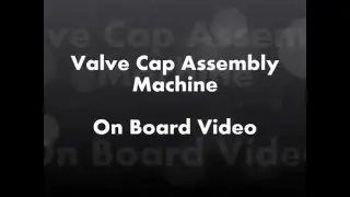 Cap Assembly Machine