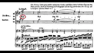 Alle »Heil«-Stellen in Richard Wagners »Lohengrin«