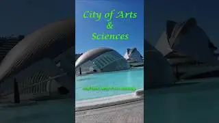 Exploring the Real life Andor - City of Arts & Sciences in Valencia #travel #travelvlog #valencia