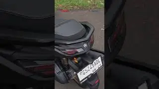 Yamaha NMAX Turbo Desainnya sporty, bodinya gagah, dan tampilannya premium banget.##NMAXTurb0