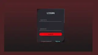 Create a Animated Login Page design | HTML & CSS | Tutorial to create a  website using html