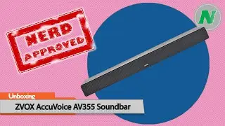 Unboxing The ZVOX AccuVoice AV335 Soundbar