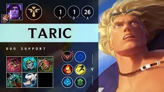Taric Support vs Rell - EUW Grandmaster Patch 14.24