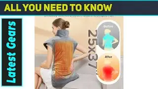 Electric Heating Pad for Neck, Back, and Shoulders: Ultimate Pain Relief Solution