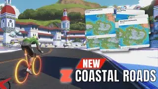 NEW Zwift Coastal Roads in Watopia