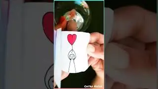 Broken Heart Flipbook💔🙃#shorts #trending #drawing #viralshorts #viral #video #flipbook #viralvideo
