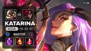 Katarina Mid vs Corki - EUW Master - PreSeason 12 Patch 11.24