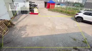 Edge AI Work Vehicle Hazard Detection