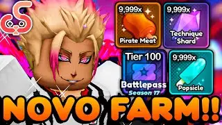 NOVO FARM DE REROLL, EXP E PASSE INFINITO 100% AFK NO ANIME LAST STAND!!